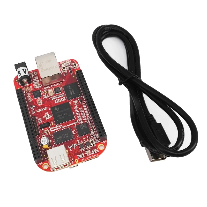 Custom ELEMENT14  BBONE-BLACK-IND-4G  BeagleBone Black Industrial Development Board red Manufacturer