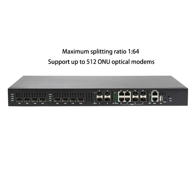 Custom EPON 8 port OLT optical fiber network security monitoring broadband is suitable for ZTE Huawei ONU optical cat equipment Manufacturer