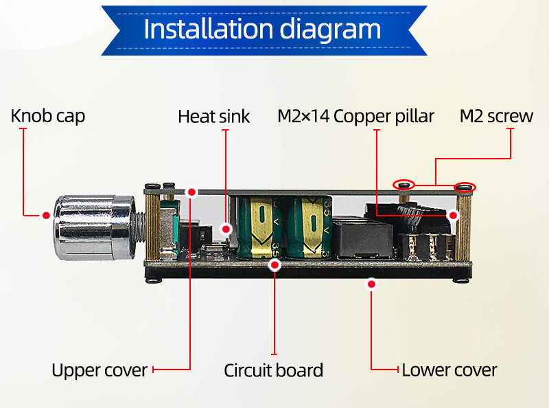 100W+100W TPA3116D2 HiFi Stereo Audio Digital Power Amplifier TPA3116 Class D Aux USB Sound Card Mini APP Amp pcb assembly Custom