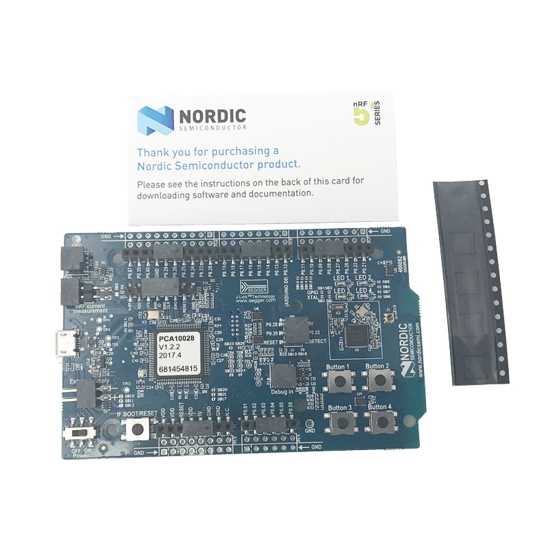 Custom nRF51-DK development board Dev Kit for nRF51422/51822 series products Nordic BT pca10028 rev1.1.0 Manufacturer