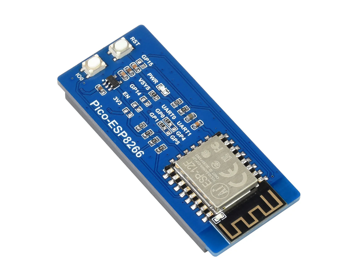 Custom ESP8266 WiFi Module for Raspberry Pi Pico WiFi Expansion Module Based On ESP8266 Supports TCP/UDP Protocol Custom PCB beauty pcb Manufacturer