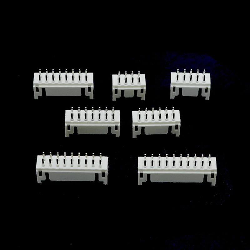 Custom 50Pcs PHD 2.0 Double Row Straight Pin Male Header PHD 2.0mm Pitch 2x3P 2x4P 2x5P 2x6P 2x7P 2x8P 2x10P Manufacturer