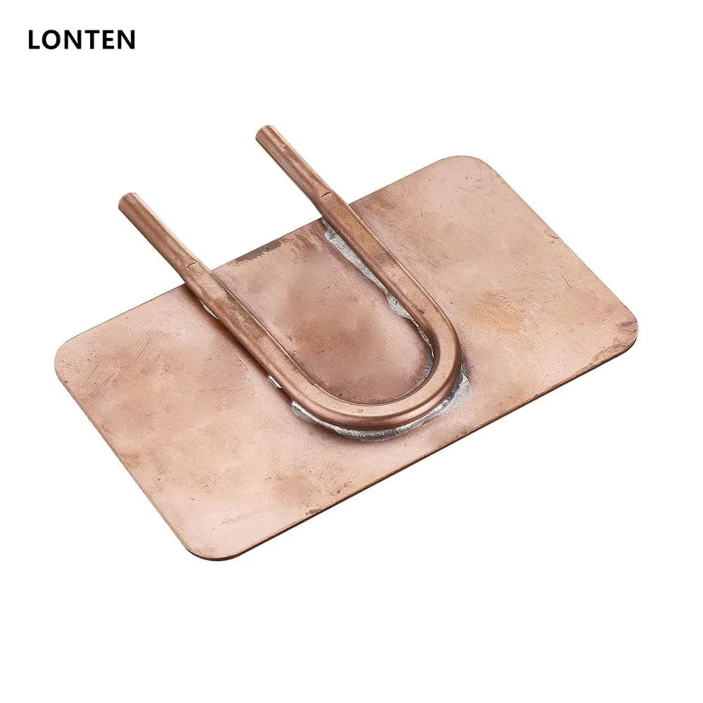 Custom Lonten 80x50MM Universal Mobile Phone Water Cooling Copper Plate Fan DIY Water Cold Head Water Circulation Cooling Manufacturer