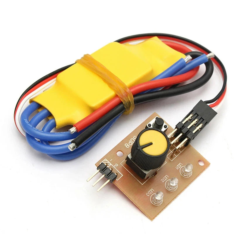 Custom 360W 30A High-Power 12V DC 3-phase Brushless Motor Speed Control PWM Controller Manufacturer