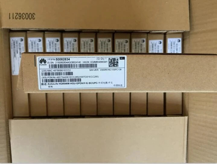 Custom 100% Original Hua wei HG8546M Gpon ONU ONT Fiber Optic Router With 2POTS + 4FE + 1USB + WiF English Vershion Manufacturer