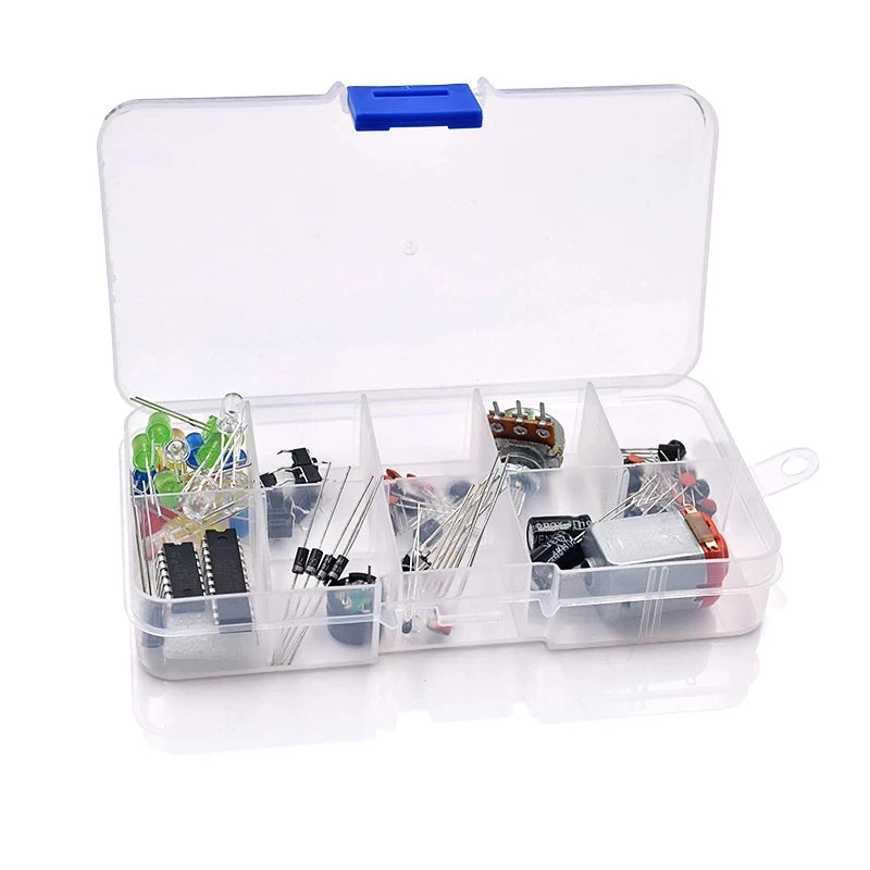Custom Electronics Fans Package Starter Kit for Arduinos with Retail Box DIY Kit LED Capacitor 74HC595N 1N4001 BC547 Manufacturer