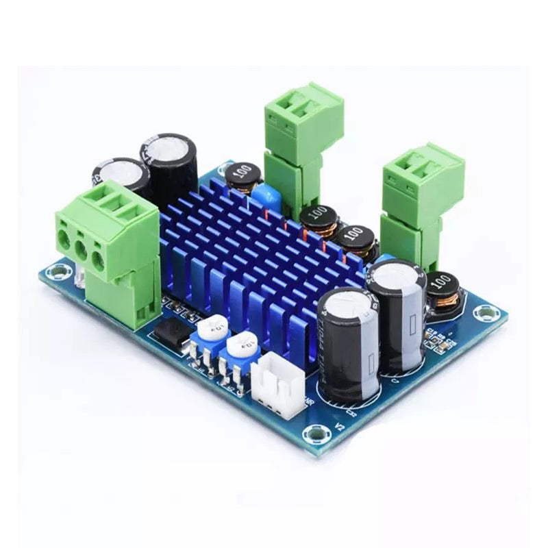 2*120W TPA3116D2 High Power Digital HiFi Power Amplifier Board Chassis Dedicated Plug-in Output 2.0 CH Stereo amp pcb assembly Customize