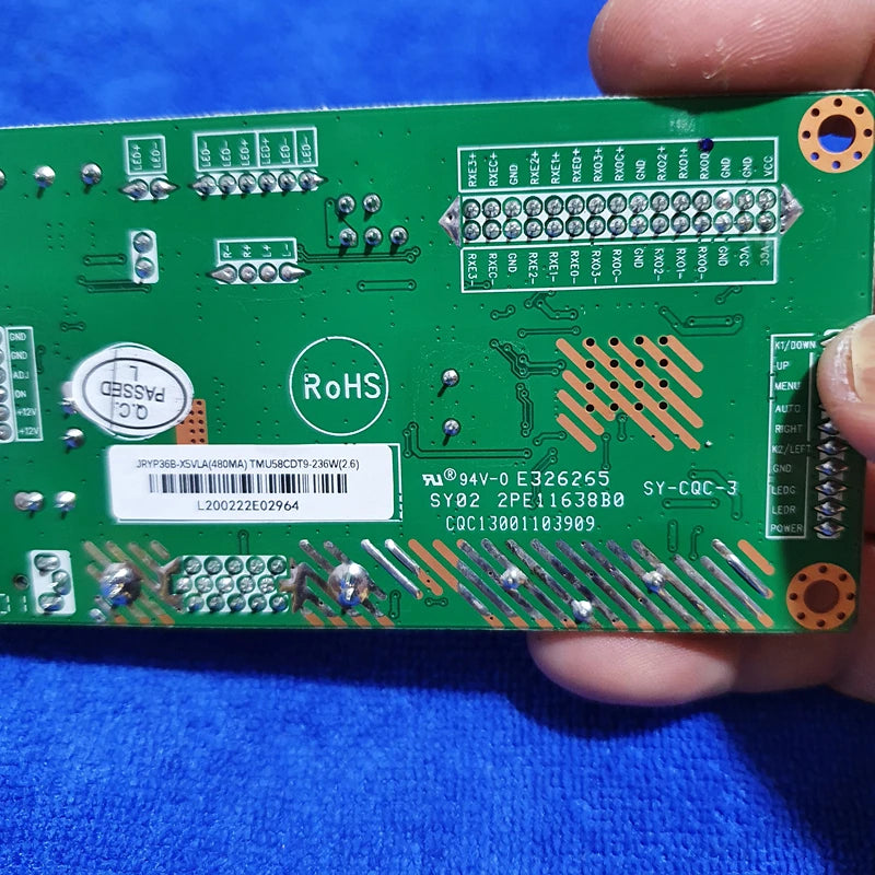 Custom    New LCD driver board JRY-L58CDT9-GV2   It can be replaced  JRY-L58CDT9-BV2  JRY-L58CDT9-GV2  Need to tell LCD modelManufacturer