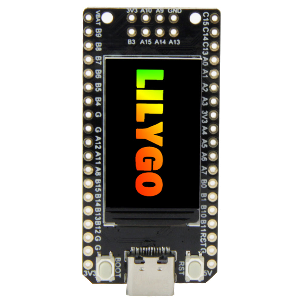 TTGO T-Display-GD32 GD32VF103CBT6 Main Chip ST7789 1.14 Inch IPS 240x135 Resolution Minimalist Development Board pcba customize