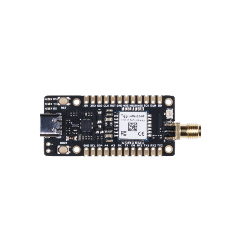 LoRa-E5 mini (STM32WLE5JC) Dev Board, LoRaWAN protocol and worldwide frequency supported  Custom PCB pcba asic sensor pcba customize