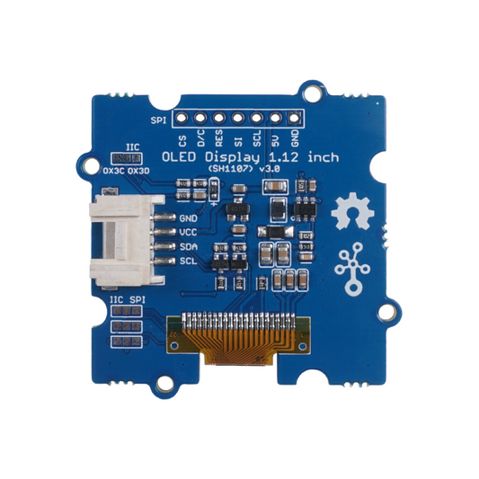 Custom Grove - OLED Display 1.12 (SH1107) V3.0 - SPI/IIC -3.3V/5V  Custom PCB sim card pcba microphone wireless pcba