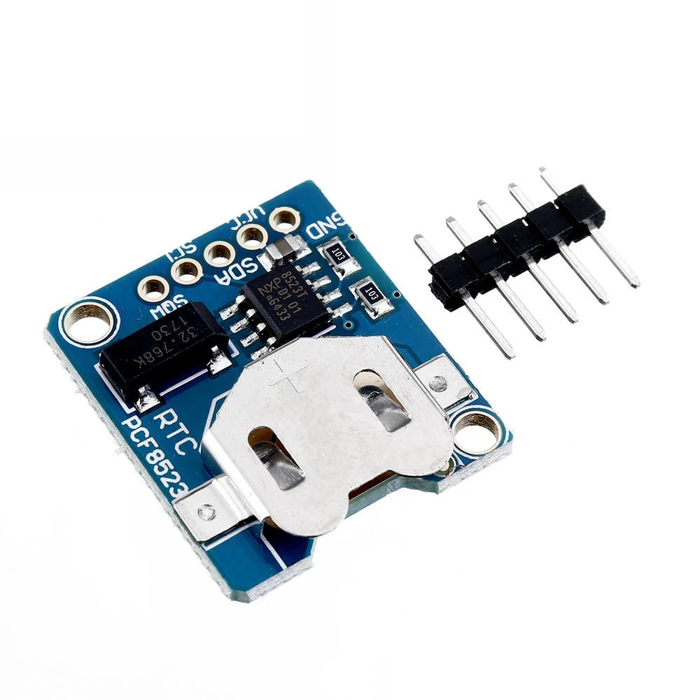 Custom 3.3V 5V I2C PCF8523 RTC Real Time Clock Assembled Breakout Board CR1220 Coil Cell Battery Socket Holder for Arduino Timer Alarm Manufacturer