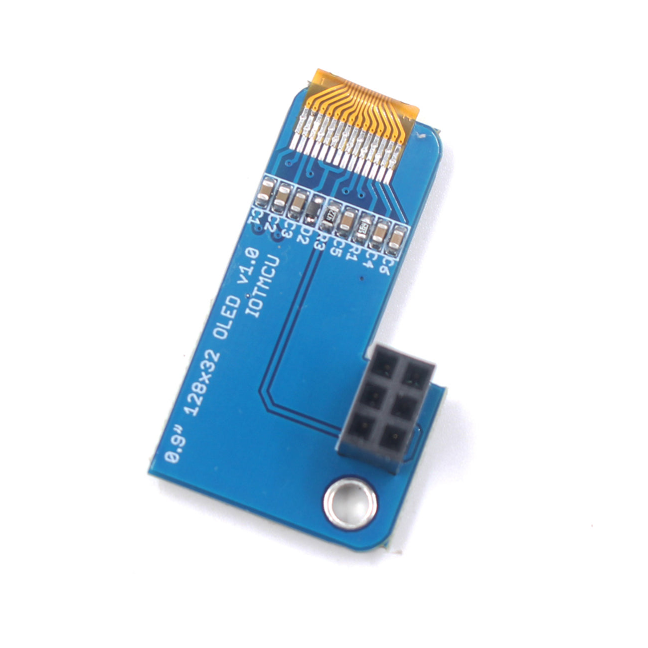 Pi OLED 0.91/0.96 inch IIC I2C 128x32 OLED Monochrome Screen Add-on for Raspberry Pi Zero SSD1306 Blue DC 3.3V FZ3579 Custom