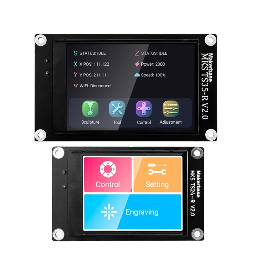 Custom MKS DLC32 TFT LCD Touch Screen MKS TS35 TS24 display TS35-R TS24-R LCD shield Makerbase offline controller CNC control panel Manufacturer