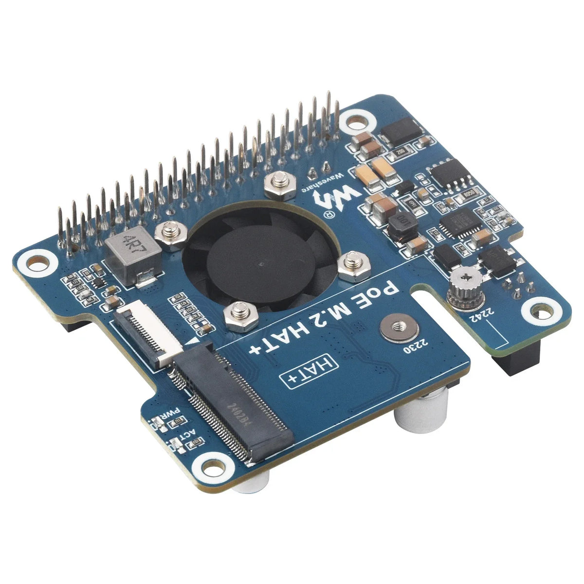 5V PI5 PoE HAT NVMe SSD Expansion Board for RPI RasPi Raspberry Pi 5 Projects Accessories PCIe M.2 Adapter 4GB 8GB 16GB RAM