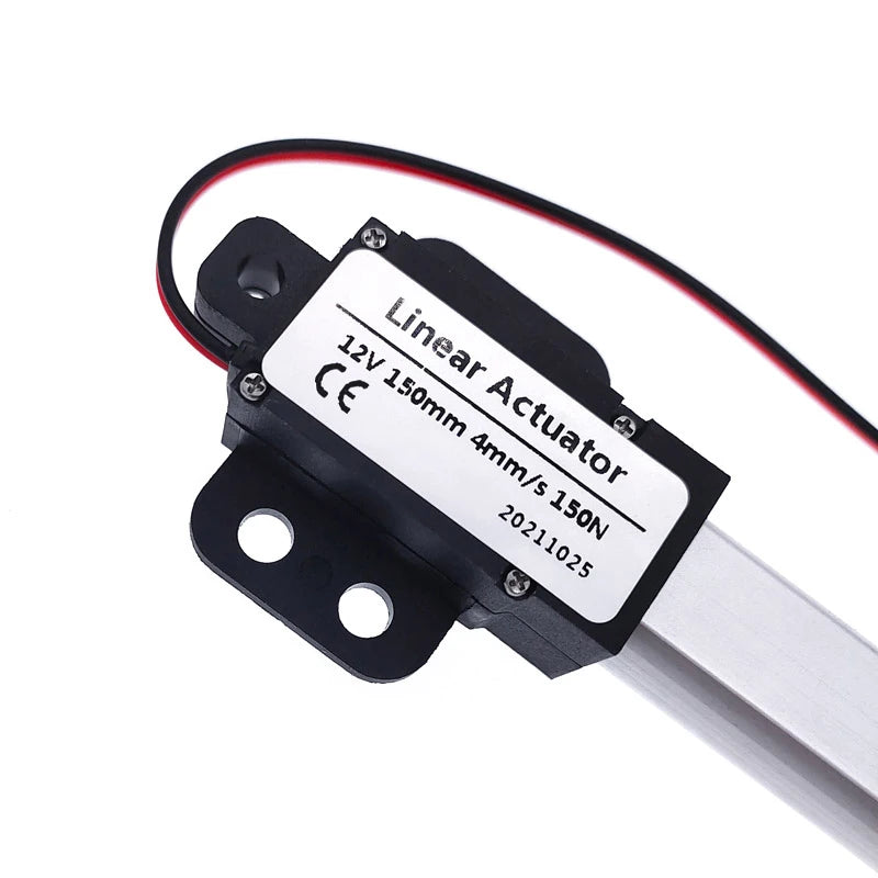 Custom 100mm DC12V Mirco Electric Linear Actuator 30N/60N/100N/150N Motor Controller Mini Eectric Push Rod Putter Manufacturer