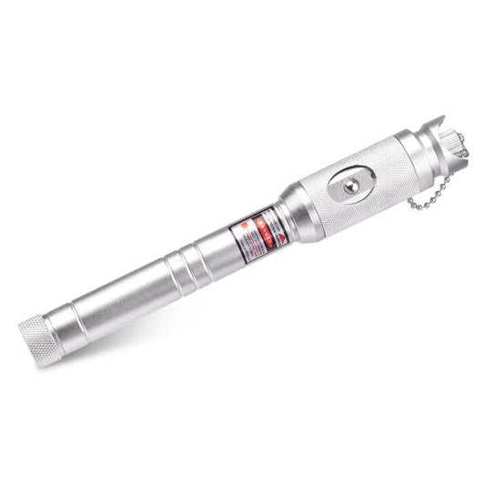 Custom 5PCS 10mW VFL Optical Fiber Cable Tester, 10MW Silver metal Fiber Optic Visual Fault Finder 10Km Range 650+10nm Red pen Manufacturer