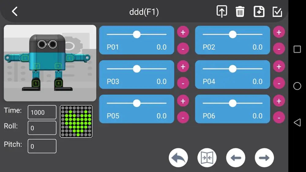 Custom Lonten  OTTO upgrade version of bipedal robot maker education graphics programming arduinos Manufacturer