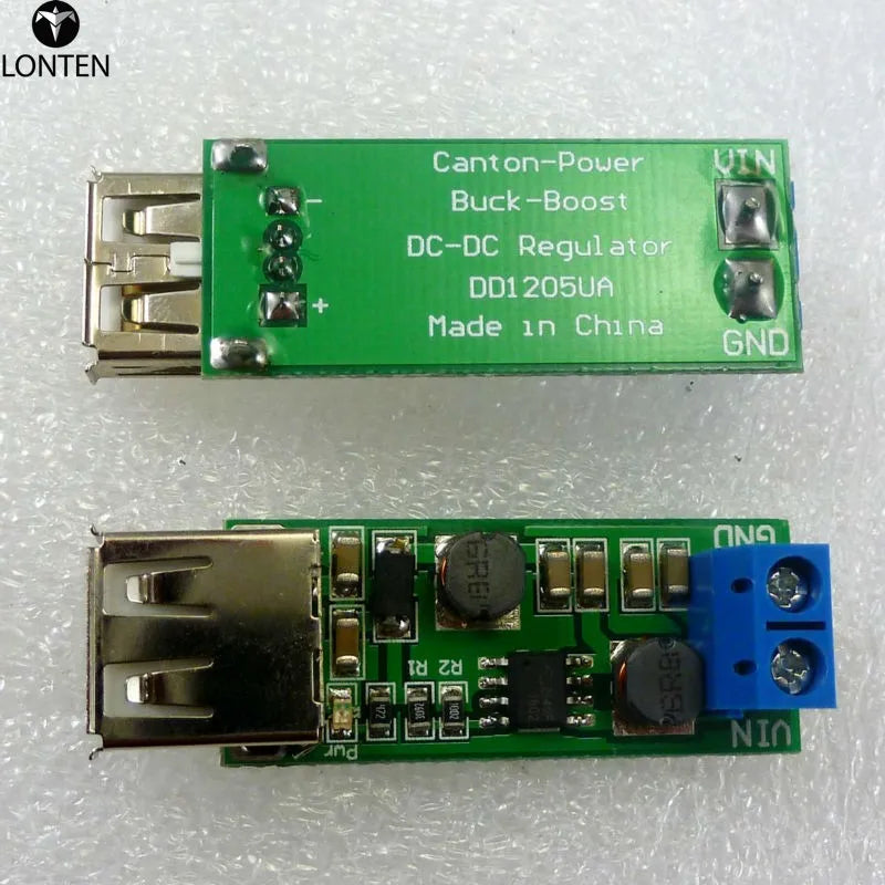 Custom 1205UA USB dc-dc boost buck step up step down converter Input 1-6.5V Output 5V Power supply module Manufacturer