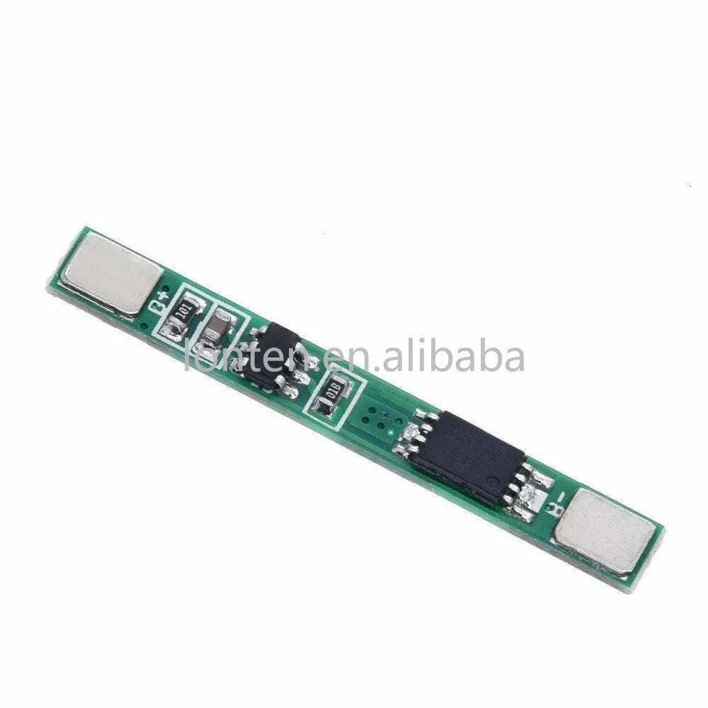 Custom 10PCS egbo 1S 3.7V 3A li-ion BMS PCM battery protection board pcm for 18650 lithium ion li battery Manufacturer