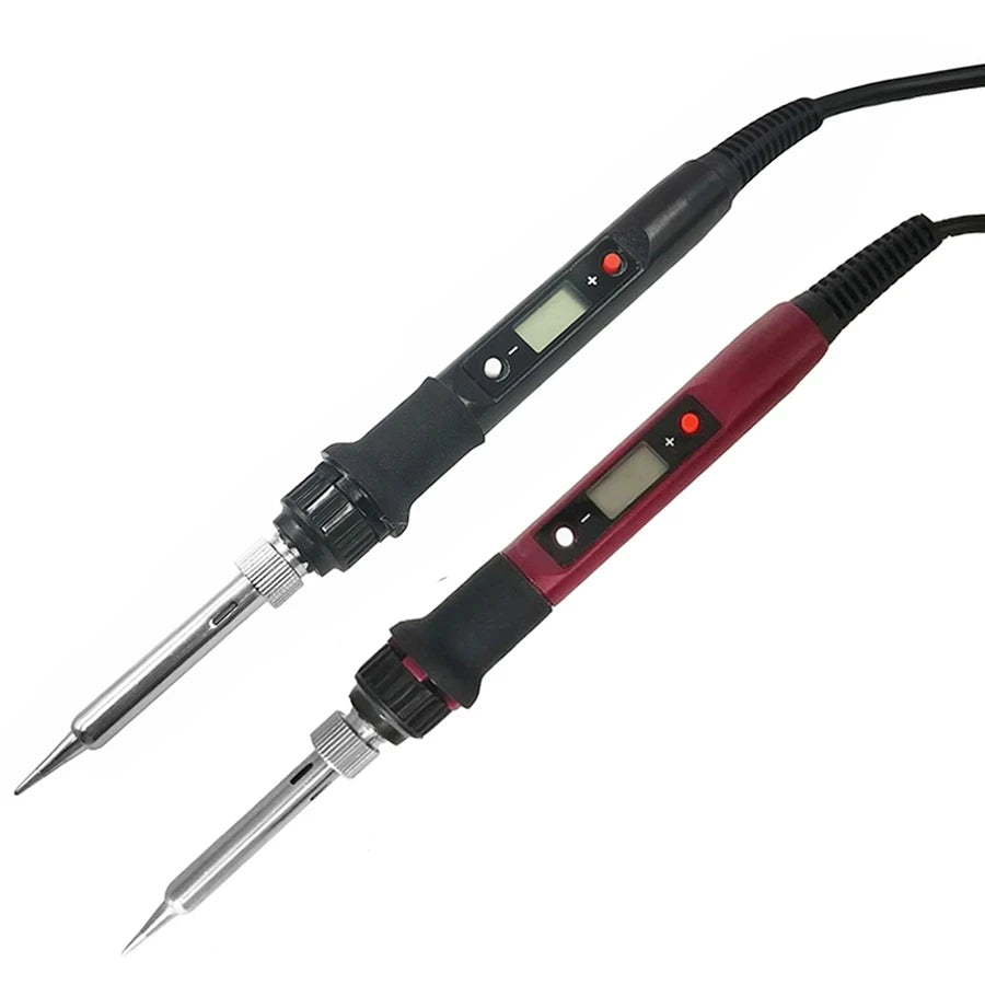 Custom 80W Digital Electric Soldering Iron Kit Set Temperature Adjustable 220V 110V Welding Tool Ceramic Heater Soldering Tips Rework Manufacturer