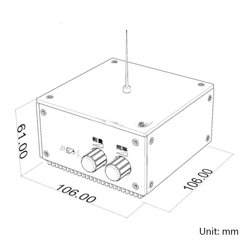 Custom Music Tesla Coil Module High Frequency Voltage Generator Pulse Test Scientific Experiments Electronics DIY Kits Manufacturer