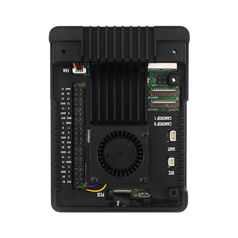 Argon NEO 5 M.2 NVMe PCIe Case with PWM Fan Built-in Heatsink SSD Boot Support for Raspberry Pi 5