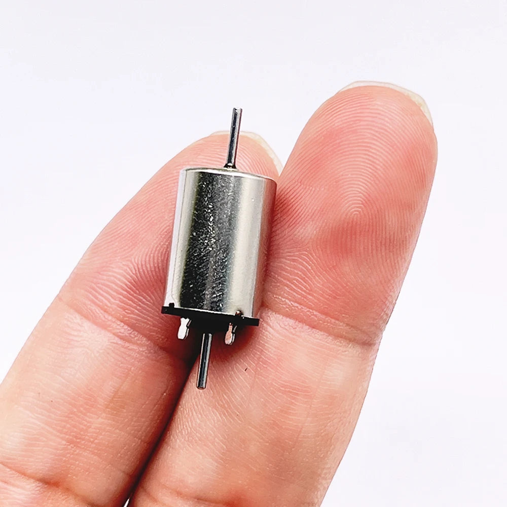 Custom Tiny 1015 10mm*15mm Coreless Motor Double Axis DC 6V-12V 13500RPM High Speed Strong Magnetic for RC Rail Road Train Car Toy Manufacturer