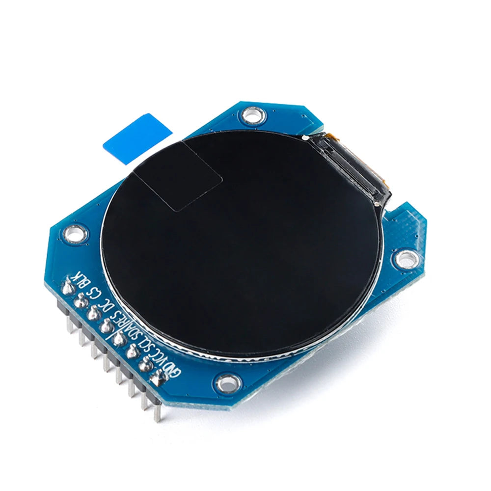 Custom 1.28 inch round TFT LCD screen display 128*128 RGB screen SPI i ...