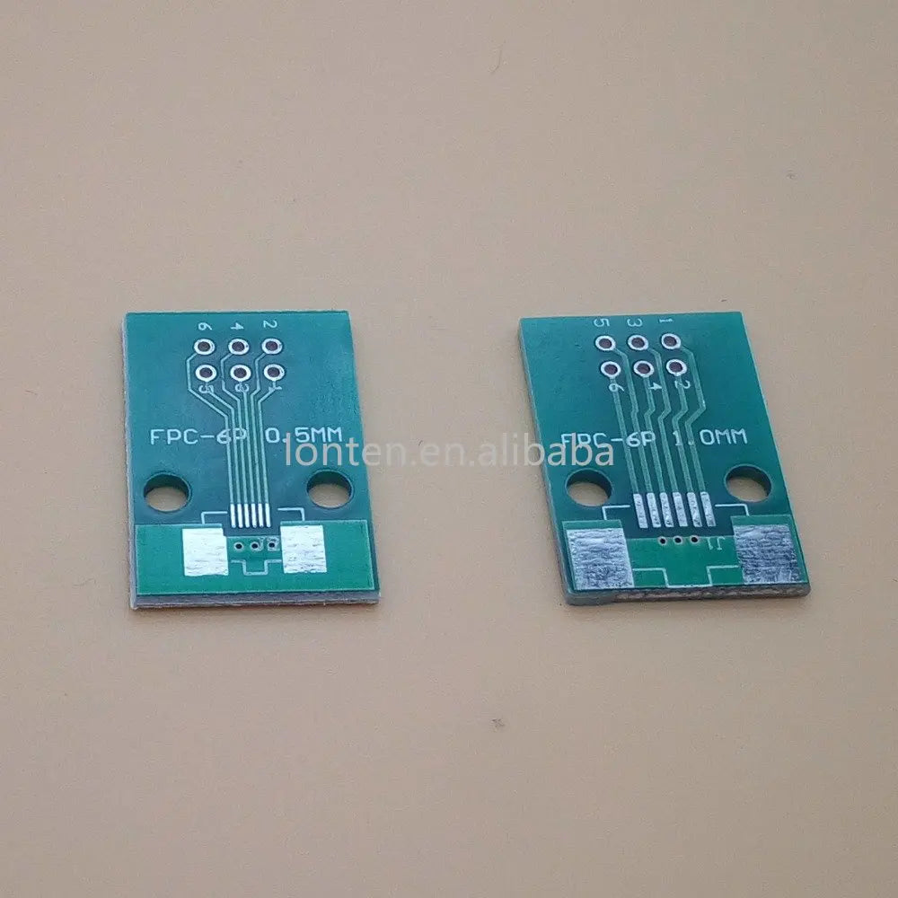 Custom 10Pcs FPC Adapter Plate 0.5MM 1.0MM Pitch to 2.45 mm Flat Cable Socket for PCB LCD 6P 8P 10P 12P 20P 24P 30P 40P Manufacturer