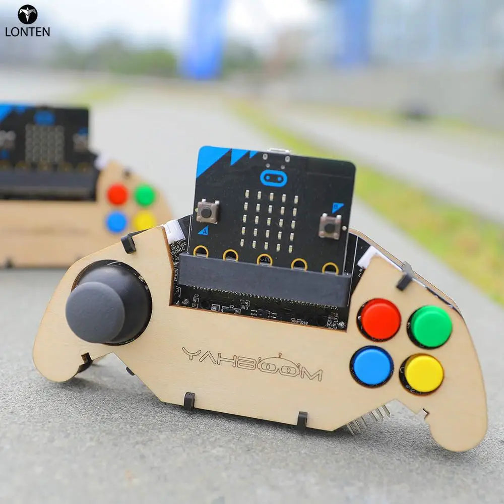 Custom Lonten for Micro:bit Gamepad Expansion Board Handle Robot Car Joystick Programmable Game Controller Without for Micro:bit Board Manufacturer