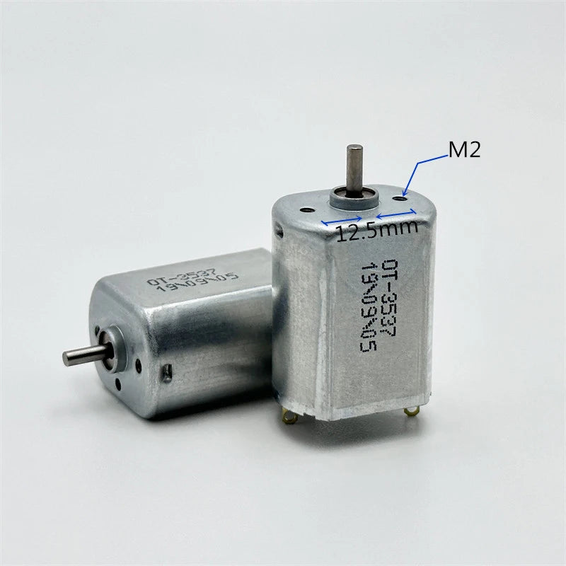 Custom 1PC Mini OT-FK-130PH-3537 Carbon Brush Motor DC 3V-4.2V 25000RPM High Speed Large Torque for Toy Car Boat Model Manufacturer