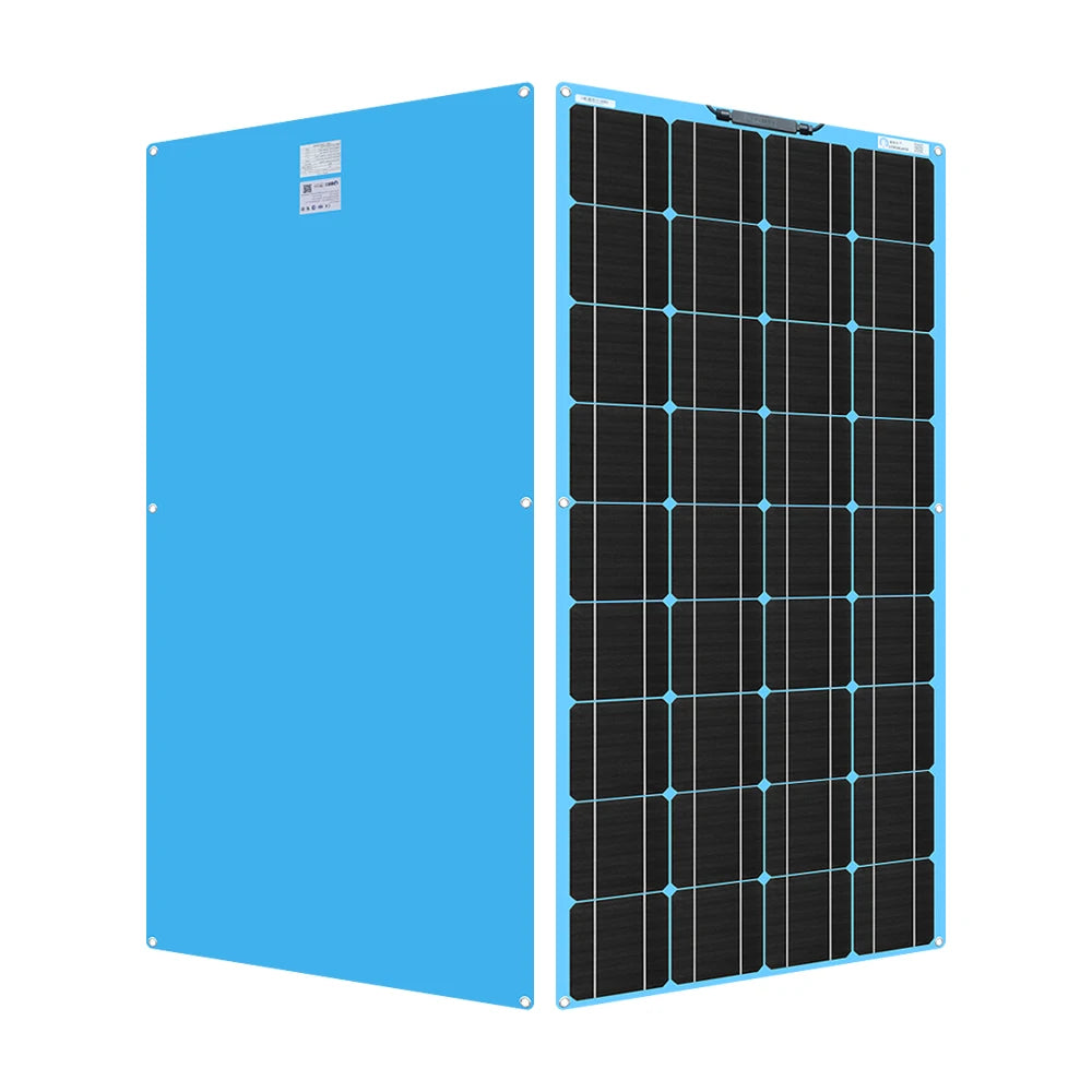 Custom 2pcs 18V 120W Solar Panel Kit Flexible Monocrystalline Photovoltaic Panels Solar System High Efficiency Paneles Solares Manufacturer