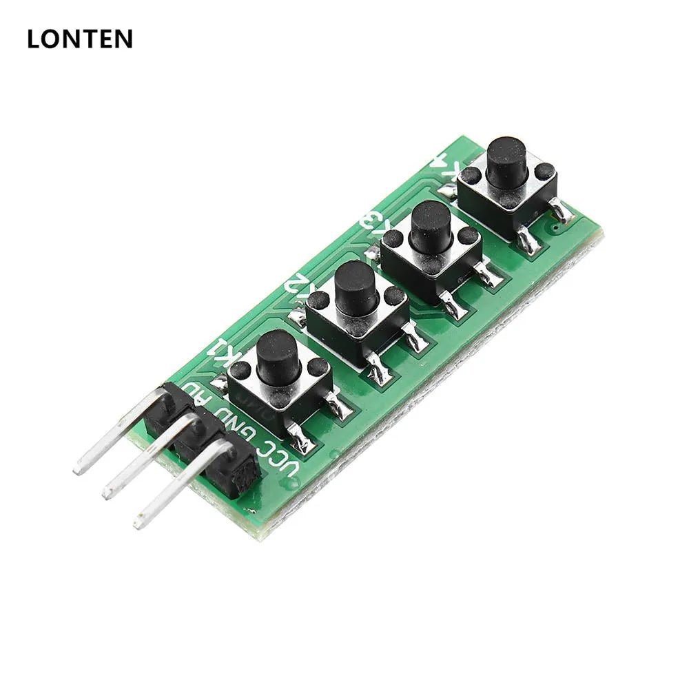 Custom Custom 4 Keypad AD 4 Button module KC11B04 button switch for electronic bricks multilayer 94v0 LED PCB board pcb circuit board Manufacturer