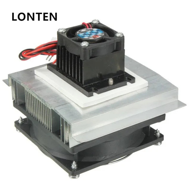 Custom Lonten Tec1-12705 Thermoelectric Refrigeration R refrigerator cooling system suite cooler fan cooling equipment 12V DC 6A Manufacturer