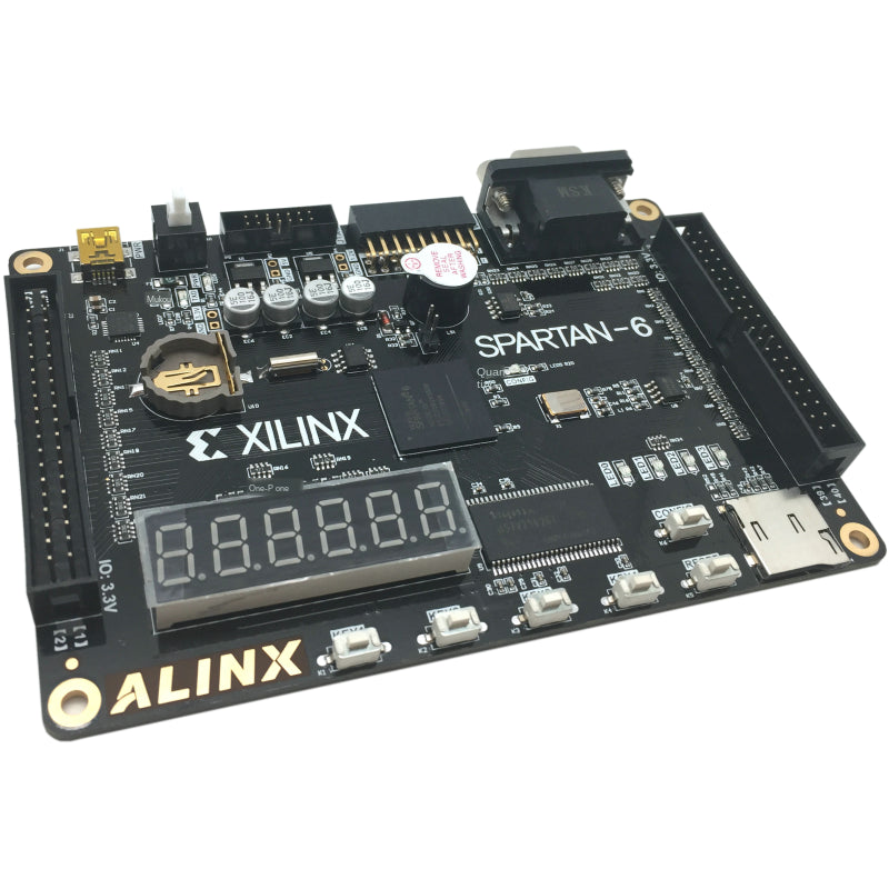 Alinx XILINX FPGA Black Gold Development Board Learning Board SPARTAN6 XC6SLX9 AX309 Custom PCB electrofusion pcba