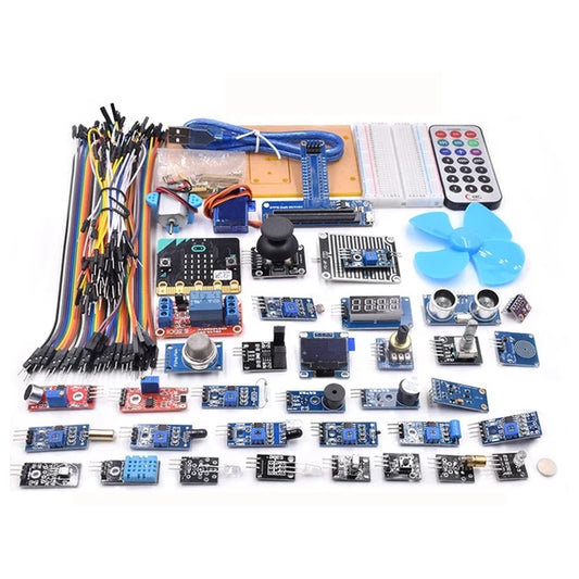 Custom Beginner Starter Kit With Tutorial and 41 kinds of components Great Educational kit for BBC micro:bit Manufacturer