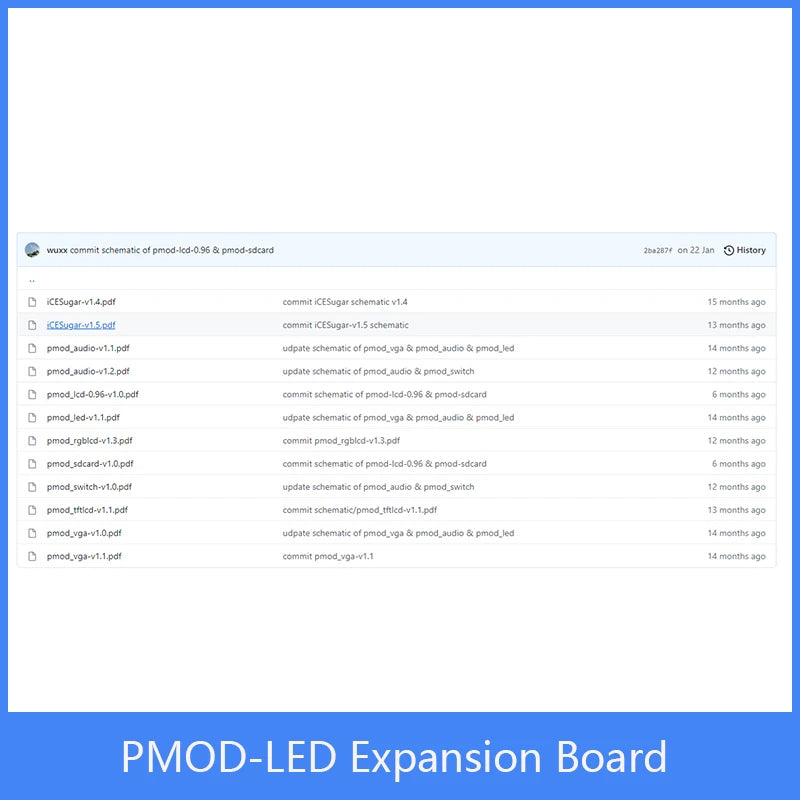 Custom PMOD-SWITCH Expansion Board ICESugar FPGA Expansion Module Standard PMOD Interface 8 bit DIP Switch Manufacturer