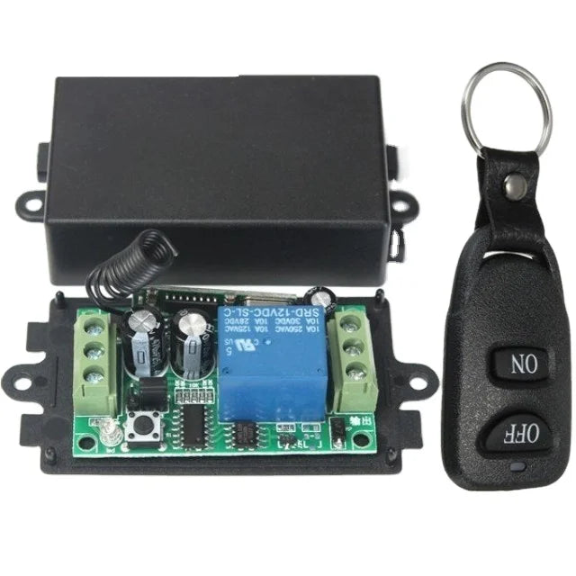 Custom Lonten DC 12V 10A Relay 1CH Channel Wireless RF Remote Control Switch Transmitter With Receiver Manufacturer