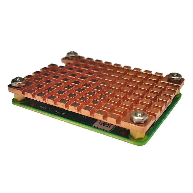 Custom Pure Copper Heatsink Raspberry Pi Compute Module 4 Protective Case Passive Cooling Shell Metal Enclosure for Raspberry Pi CM4 Manufacturer