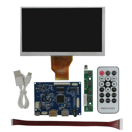 Custom 6.5 Inch AT065TN14 LCD Screen Display Monitor Driver Control Board U Disk HD For Raspberry Banana/Orange Pi Mini Computer PC Manufacturer