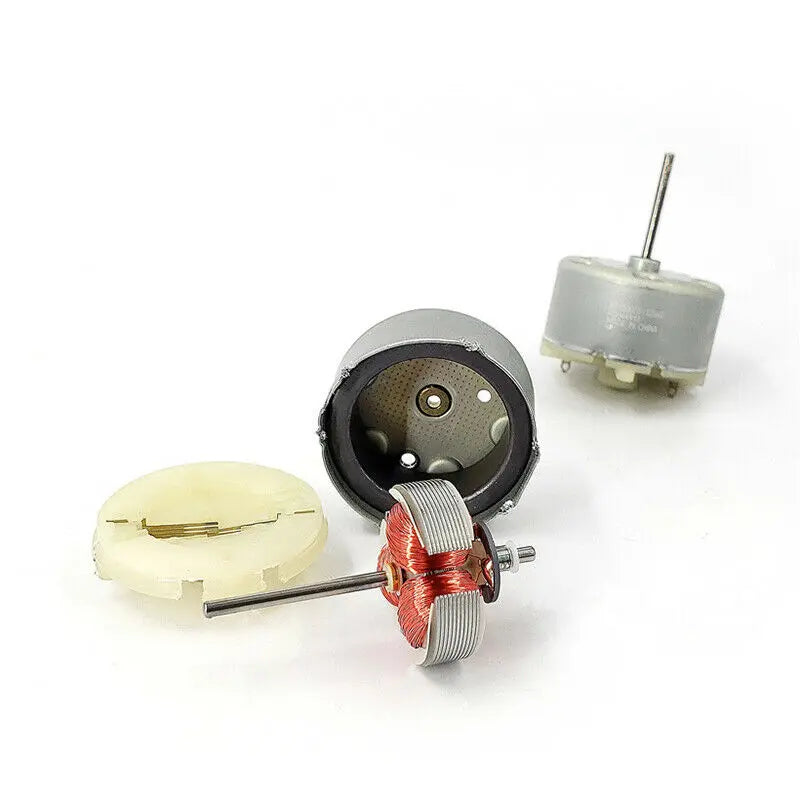 Custom RF-500TB-12560 Motor DC 6V-12V 5500RPM Long Shaft 32mm Diameter Round 500 Motor for Automatic Sprayer/ Warning Lights Manufacturer