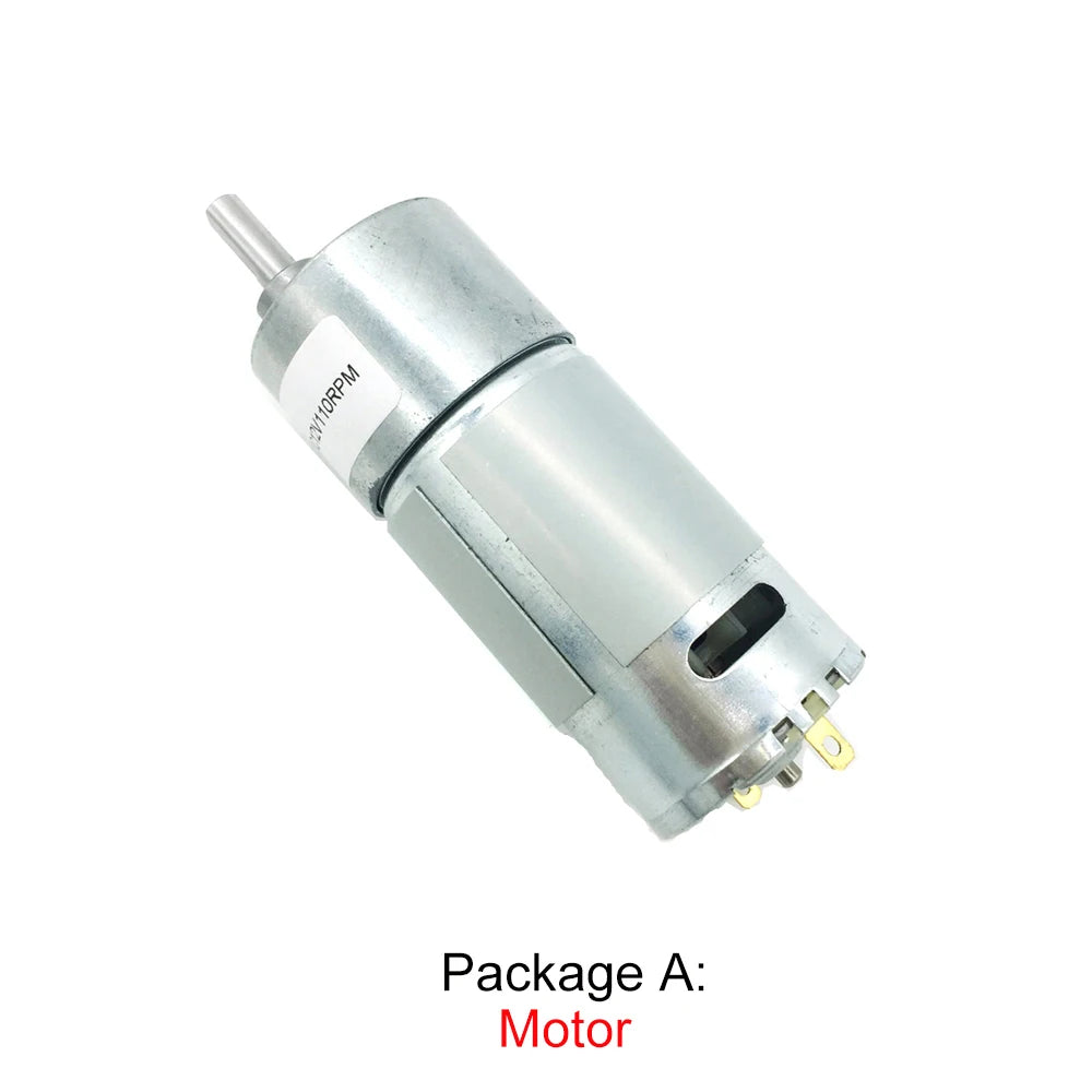 Custom JGB37-545 High Speed Electric Motors 7-960 rpm 12-36V High Torque Printer DC Motor Reduction 24V Gear Motor Manufacturer