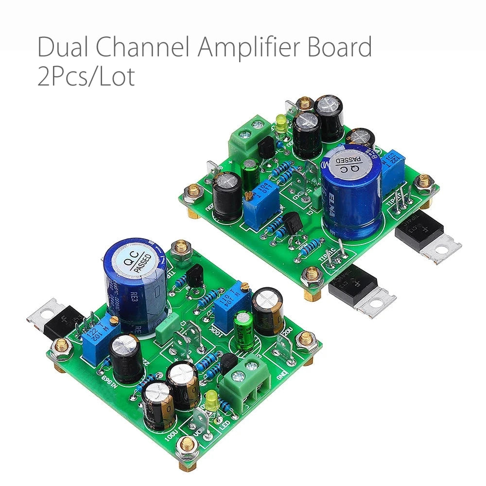 Custom 2Pcs/Lot Classical TIP41C-JLH1969 Class A Dual Channel Single-ended Audio Amplifier Board modules Manufacturer