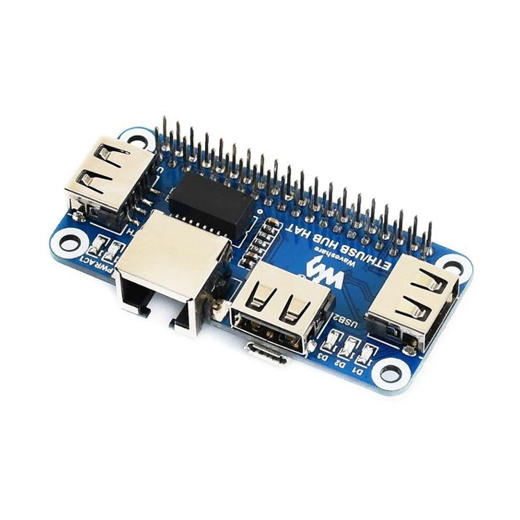 Custom Ethernet USB HUB HAT for Raspberry Pi, 1x RJ45 3x USB Custom PCB pcba laptop charger