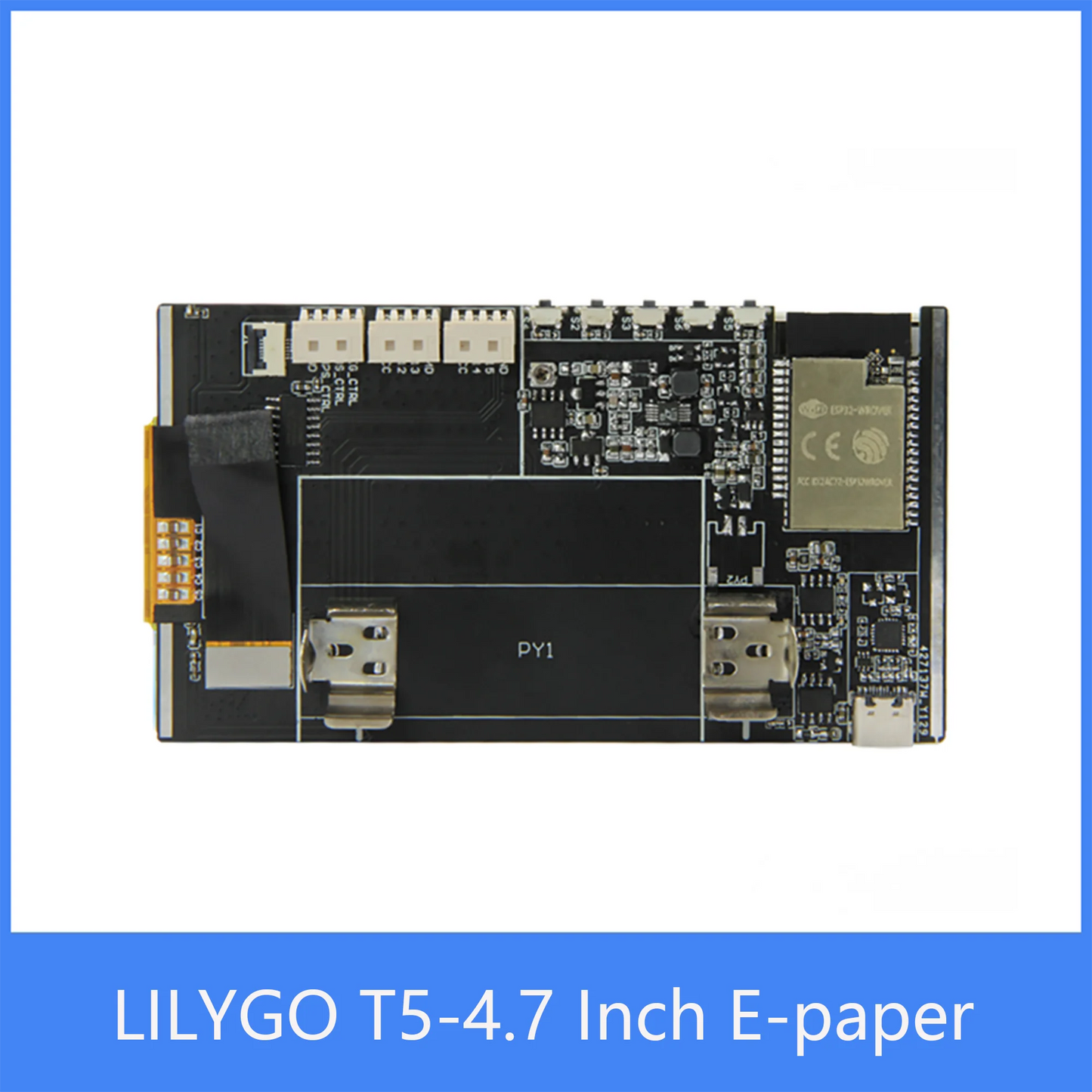 Custom LILYGO T5-4.7 inch E-paper ESP32 V3 version 16MB FLASH 8MB PSRAM WIFI/BT for arduin0 Manufacturer