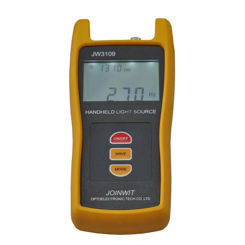 Custom JW3109 Fiber optic laser light source 1310/1550 Fiber Red light source FTTH Fiber Tester communication instrument Manufacturer