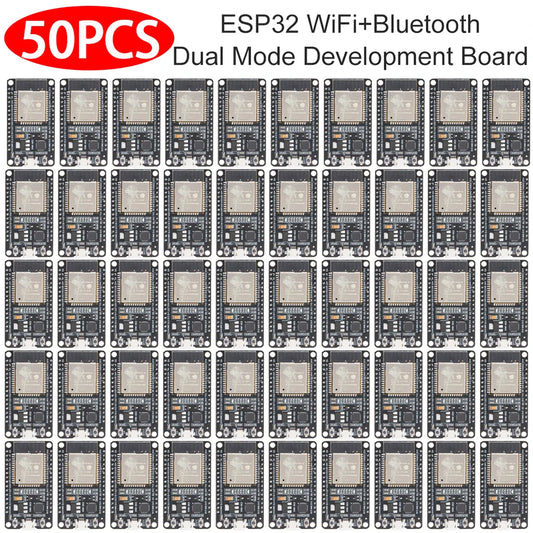 Custom 10-50PCS ESP-32S ESP-WROOM-32 ESP32 WIFI Dual Core CPU Development Board Wi Fi BT Module Ultra-Low Power Consumption Manufacturer