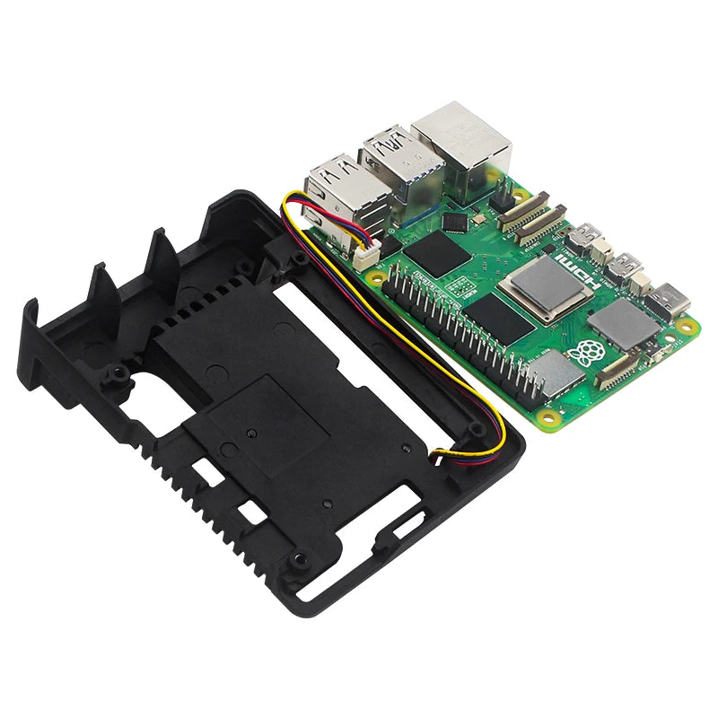 Argon NEO 5 M.2 NVMe PCIe Case with PWM Fan Built-in Heatsink SSD Boot Support for Raspberry Pi 5