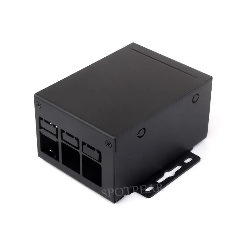 Raspberry Pi 5 Industrial Grade Large Space Metal Case D for PoE HAT/Official Active Cooler PCIe